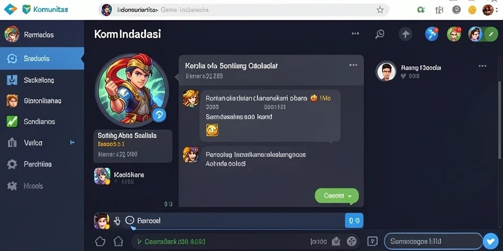 Tampilan antarmuka yang user-friendly dan modern.