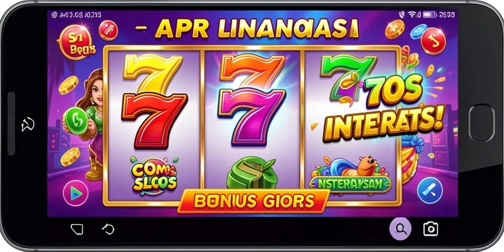 Tampilan antarmuka 77SINGA yang menarik dan user-friendly.