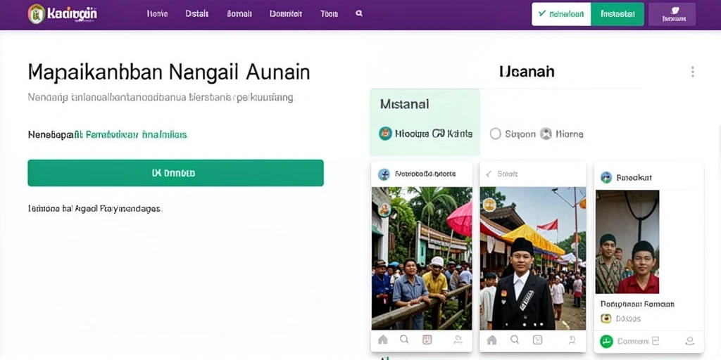 Menampilkan karakter utama dalam aksinya.