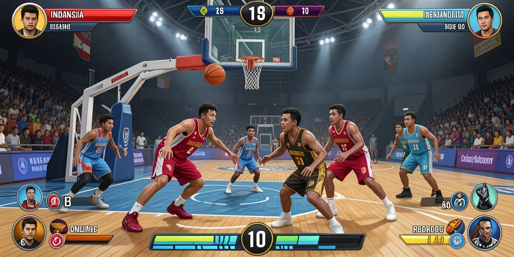 Tampilan awal game yang memukau dan menarik perhatian.