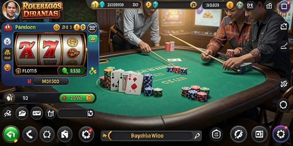Screenshot menunjukkan tema slot yang menarik dengan grafis menawan.