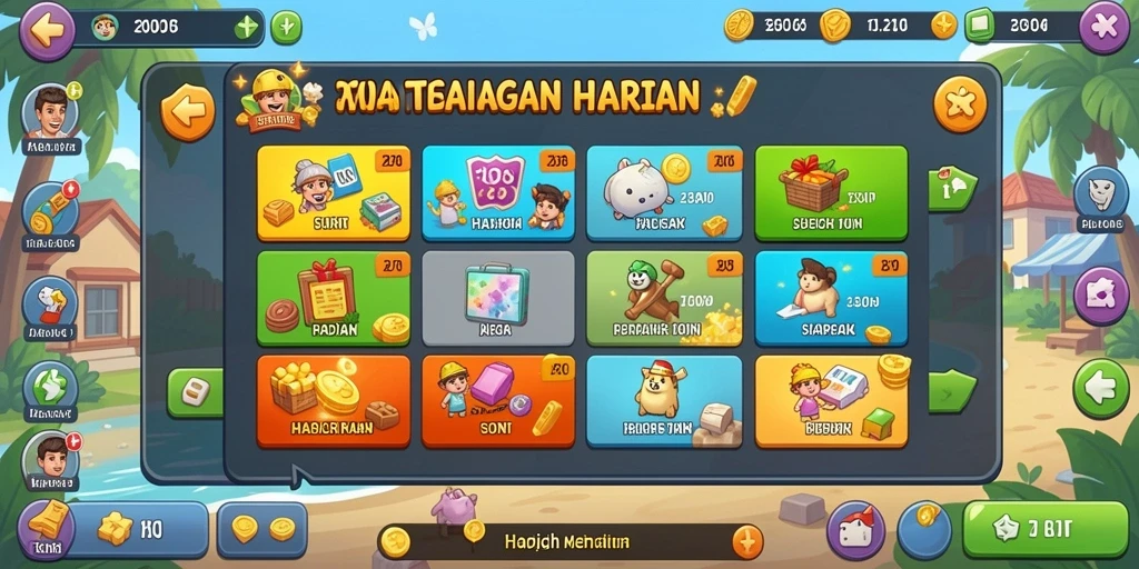 Tampilan antarmuka yang menarik dan user-friendly.