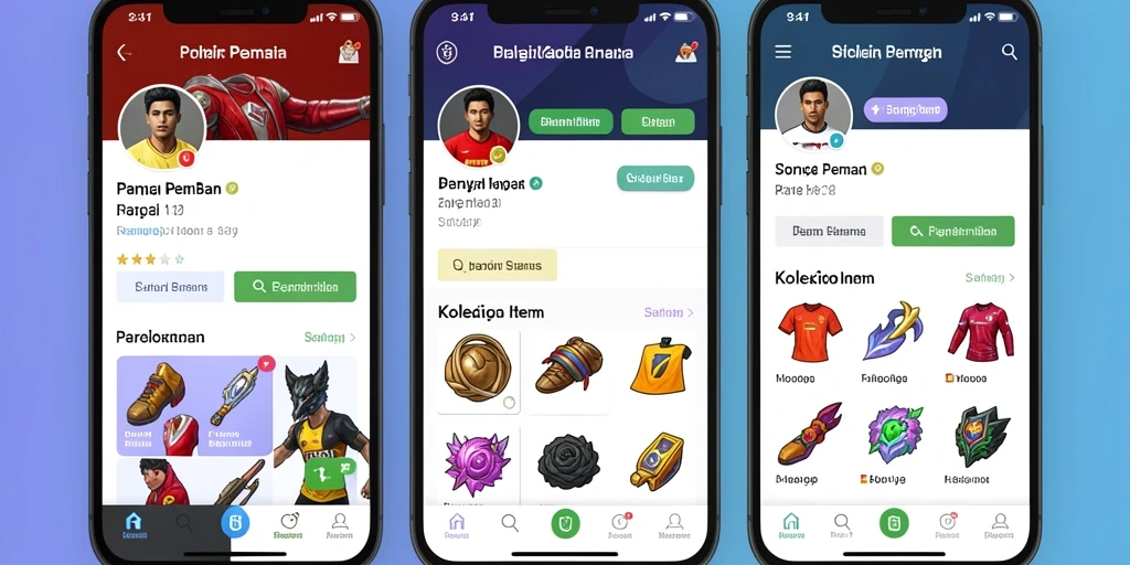 Tampilan menu utama LUCKYBEST88 yang intuitif.