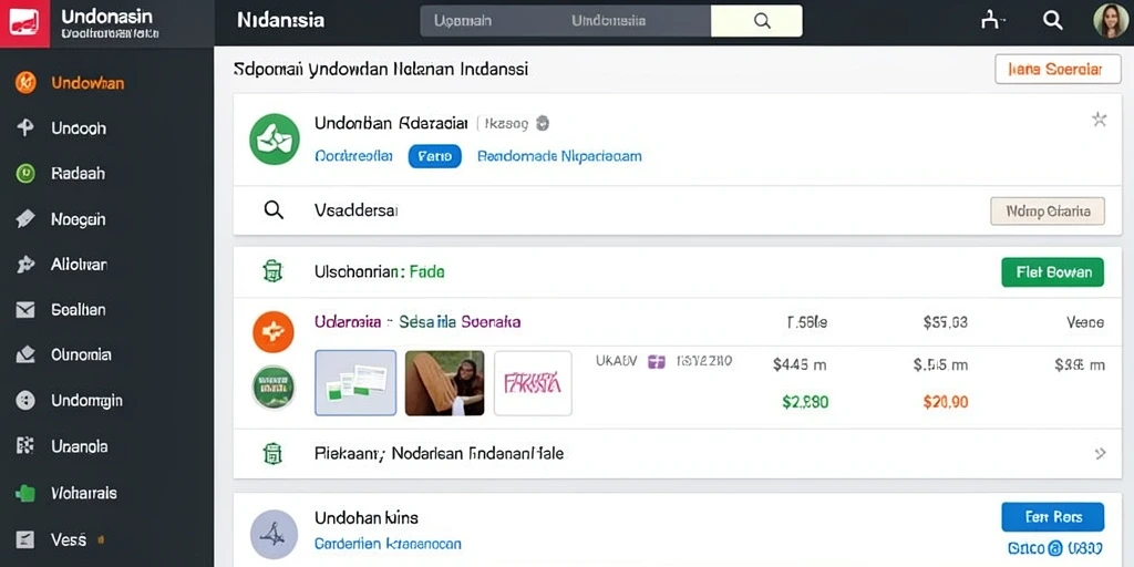Tampilan antarmuka yang intuitif dan menarik.
