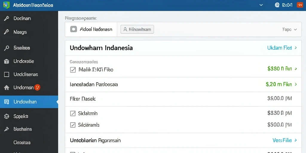 Tampilan antarmuka yang menarik dan mudah dinavigasi.