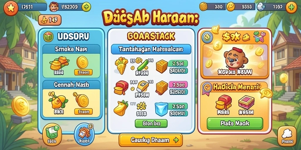 Tampilan antarmuka yang menarik dan intuitif.
