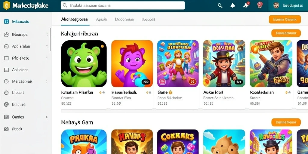 Tampilan antarmuka yang sederhana dan menarik.