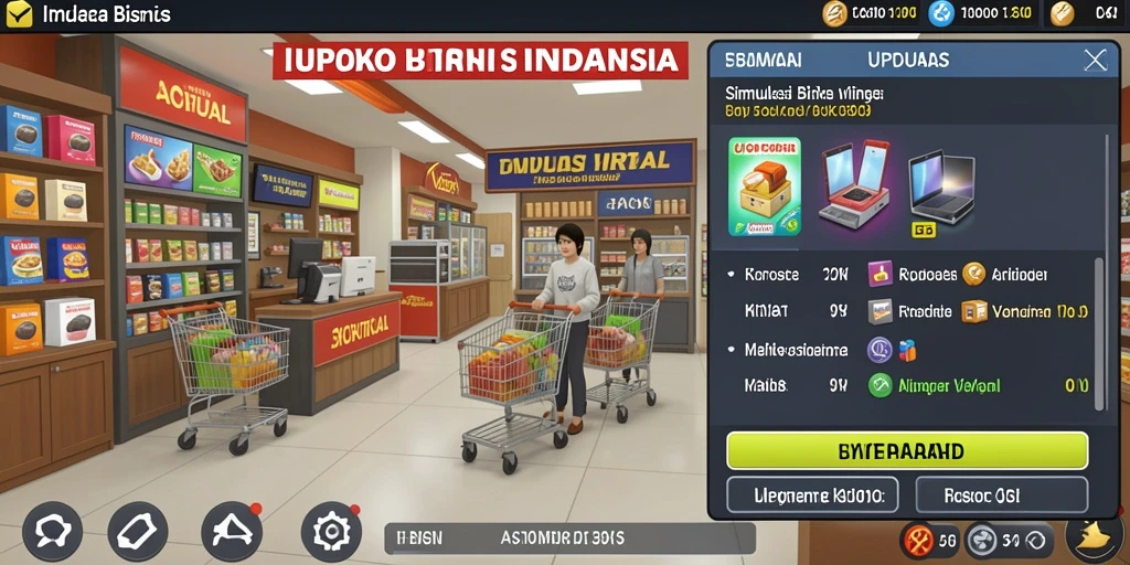 Screenshot aplikasi TVTOTO menampilkan karakter utama dalam aksi.